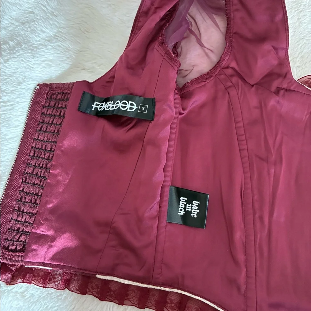 FOXBLOOD Circus Top SMALL - Picture 4 of 4